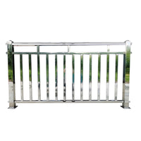 Stainless Steel Balcony Railing for Patio, Garden, Bridge, and Villa Fences