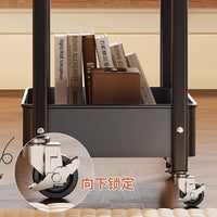 Multi-Layer Rolling Utility Cart with Storage Shelves for Home and Office