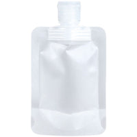 Travel Toiletry Pouch Set Foldable Refillable Lotion Shampoo Liquid Dispenser Bottles