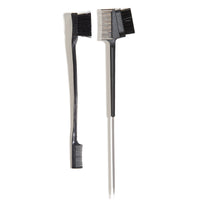 Dual-Ended Eyebrow Brush and Comb Set for Shaping and Grooming