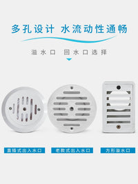 Adjustable Pool Inlet Outlet Drain Skimmer for Swimming Pools, Spas, and Fish Ponds