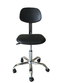 Anti-Static Adjustable Swivel Stool for Lab, Workshop, and Medical Use