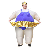 Halloween Inflatable Sumo Ballerina Costume for Stage Performance and Parties