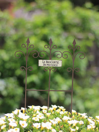 Japanese Retro Iron Art Garden Fence Decor