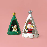Christmas Miniature Scene Ornaments for DIY Decor and Photography Props