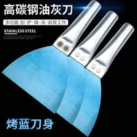 Heavy-Duty Putty Knife with Iron Handle for Scraping and Spreading