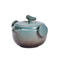 Portable Travel Tea Set with 1 Teapot and 2 Cups for Outdoor Camping, Gongfu Tea, Quick Brewing, Gift