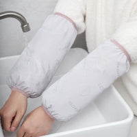 Cute Bear Waterproof Arm Sleeves for Winter Work and Office