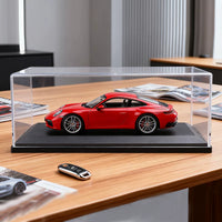 Display Case for 1:32, 1:18, 1:43 Scale Model Cars - Dustproof, High Transparency, Integrated Design