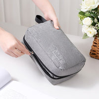 Travel Wet Dry Separation Toiletry Bag Portable Cosmetic Organizer for Men and Women