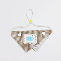 Pet Breathable Mesh Adjustable Bandana Bib for Small to Medium Dogs - Saliva Towel Decoration