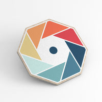 Wooden Octagonal Balance Board for Core Training, Yoga, Rehab and Sensory Exercise