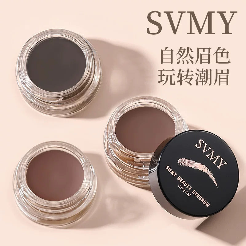 Waterproof Long-Lasting Eyebrow Gel with Brush for Beginners