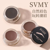 Waterproof Long-Lasting Eyebrow Gel with Brush for Beginners