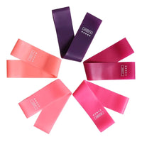Resistance Bands Set for Fitness, Yoga, Strength Training, Stretching, Glute and Arm Workouts