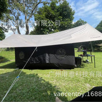 Inflatable Space Capsule Tent for Outdoor Camping, Lightweight, Portable, Thickened, Rainproof, Quick Setup
