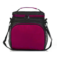 Leakproof Insulated Lunch Cooler Bag for Adults, Polyester Oxford Cloth Waterproof Outdoor Picnic Food Storage