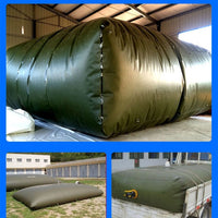 Foldable TPU Fuel Bladder Tank for Pickup Trucks & Camping, Large Capacity Water Storage