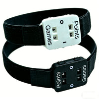Portable Wristband Tennis Scorekeeper Mechanical Dial Score Counter for Training & Matches