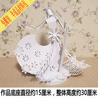 3D Peking Opera Character Paper Sculpture DIY Kit