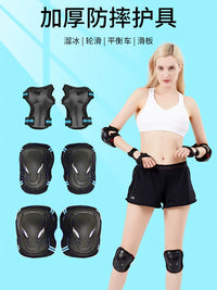 Skate Helmet and Protective Gear Set for Kids and Adults - Roller Skating, Cycling, Skateboard