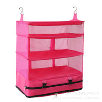 Wall-Mounted Storage Bag with Multiple Pockets for Sundries and Books