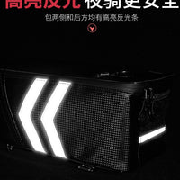 Electric Bicycle Rear Seat Bag, Mountain Bike Tail Bag, Storage Box for E-Bike Battery, Cycling Rack Bag, Gear Pack