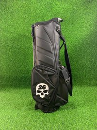 Men's Golf Stand Bag with Skull Design - Lightweight & Large Capacity