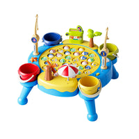 Magnetic Electric Fishing Game Toy for Kids, Educational Parent-Child Interactive Gift