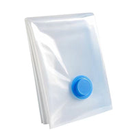 Vacuum Storage Bags for Clothes and Bedding, Reusable Space Saver Compression Bags with Pump