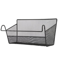 Bedside Storage Basket with Hooks for Dorm Room Bunk Beds