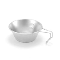 Outdoor 304 Stainless Steel Sierra Bowl Set with Storage Bag for Camping and Picnics