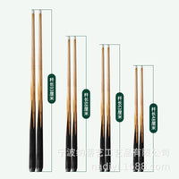 Children's Maple Wood Billiard Cue Stick for Pool Tables - Various Sizes