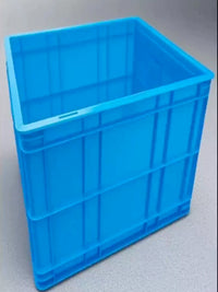 Stackable Plastic Storage Bin with Lid, Heavy-Duty Multi-Purpose Organizer for Tools and Parts