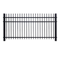 Galvanized Steel Fence Panel for Outdoor Garden and Villa Protection
