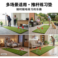 SEEKFUNS Golf Putting Green Mat Indoor Practice Aid