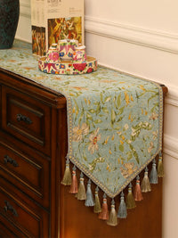 Luxury American Style Table Runner for Dining Table, Coffee Table, TV Cabinet, Shoe Cabinet, Dresser