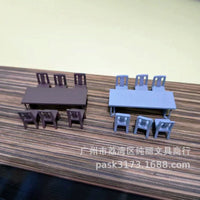 Miniature Chinese Style Furniture Model DIY Kit for Dollhouse Decor