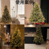 Remote Control LED Copper Wire String Lights for Christmas Tree Decoration