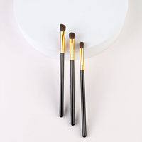 3-Piece Horse Hair Eyeshadow Brush Set for Beginners