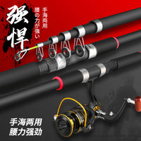 Wilderness Era Long Cast Fishing Rod and Reel Combo Set