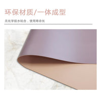 Dual-Sided PU Leather Mouse Pad, Large Waterproof Non-Slip Desk Mat for Office and Home