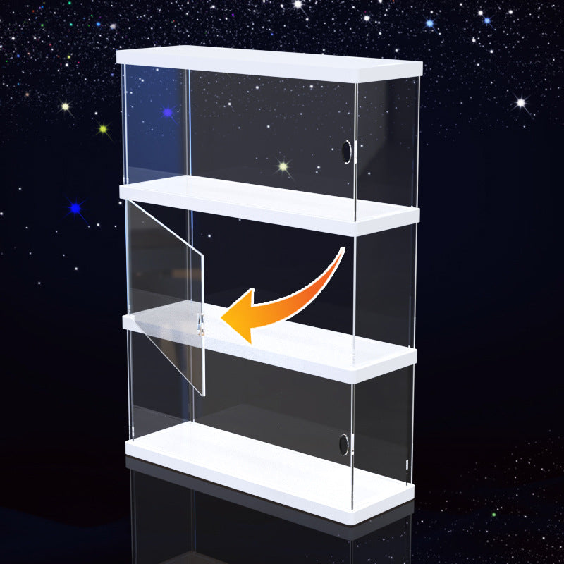 Acrylic Display Case for Collectibles, Blind Boxes, Lego, and Toy Models