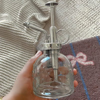 Vintage Glass Plant Mister with Pressure Sprayer for Indoor Plants and Disinfection, 200ml