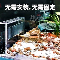 Acrylic Aquarium Filter Overflow Plate for Bottom Filter Stream Tanks, Anti-Sand Cover