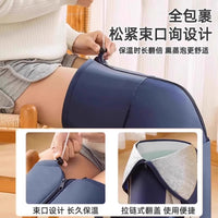 Foldable Portable Foot Spa Bucket with Lid for Soaking and Steaming, Thickened Insulation