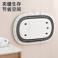 Foldable Pet Bathtub for Small Dogs & Cats - Portable Grooming & Swimming Tub