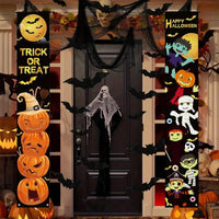 Halloween Decorative Couplets Banner for Carnival Party and Day of the Dead Celebrations