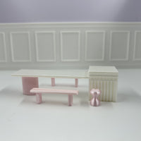 Dollhouse Miniature Kitchen Island Set for BJD Dolls