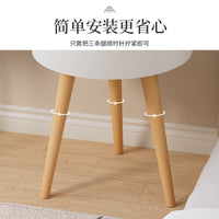 Smart Wireless Charging Nightstand with Storage Cabinet
